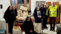 Pacchi alimentari e solidarietà al Monastero San Basilio